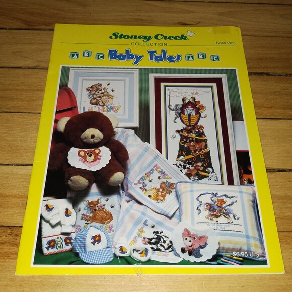 Stoney Creek Baby Tales Cross Stitch Patterns Booklet (Stoney Creek, 1998) - Picture 1 of 2